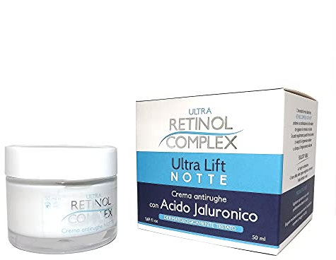 CREMA ANTIRUGHE NOTTE ULTRA LIFT ACIDO JALURONICO RETINOL COMPLEX 50 ml
