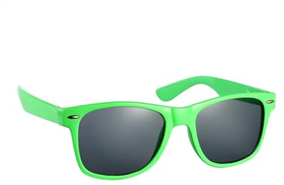 Komonee Green Drifter Sunglasses Classic Style Retro Sun Shades Eye Glasses UV400 Protection Unisex For Men Women Golf Cycling Sports Fishing Travel