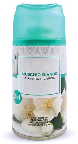 Irge Deodorante 250 ml Muschio Bianco Automatic Spray Refil