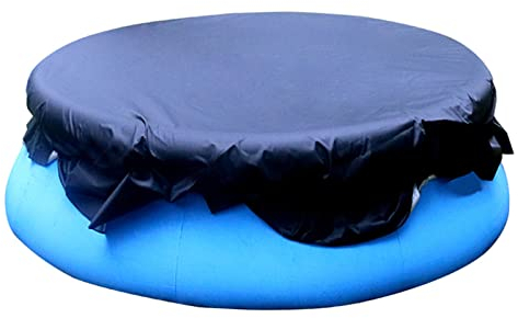 Pool Cover Heavy Duty, Pool Cover Rectangular & Round, Tarpaulin Waterproof Heavy Duty, Plastic Sheeting Heavy Duty, Swimming Pool Accessories Pools Frame Pool Cover Solar Blue 210d Waterproof Coating