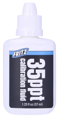 Fritz Aquatics 35ppt (1.026sg) Refractometer Calibration Solution 1.25 oz