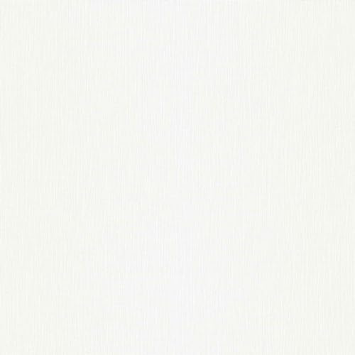 Erismann Tapete | Kollektion Fashion for Walls 4 | 10376-01 | Vliestapete | Uni/Einfarbig | 0.53 x 10.05 m | Weiß | Wohnzimmer | Flur | Büro | Küche | Wohnräume