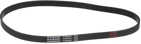 QUARKZMAN 1 Stück 270J PJ Keilrippenriemen 6 Rippen 27(685,8mm) Länge x 0,55(14mm) Breite x 0,14(3,5mm) Dicke Gummi Poly V Riemen Keilriemen Flachriemen Antriebsriemen Für Rasenmäher