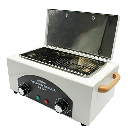 Heißluftsterilisator Trockene Hitze Sterilisator 300W Temperatur 50 bis 220 Grad Schrank Autoklav mit Timer für Labratorien Catering-Dienste Schönheitssalons