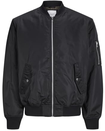 JACK & JONES Jjocean Bomberjacka för män, svart, XL