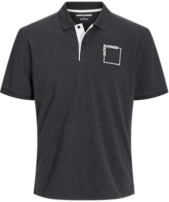 Jack & Jones Jjverner Polo SS, Noir, S