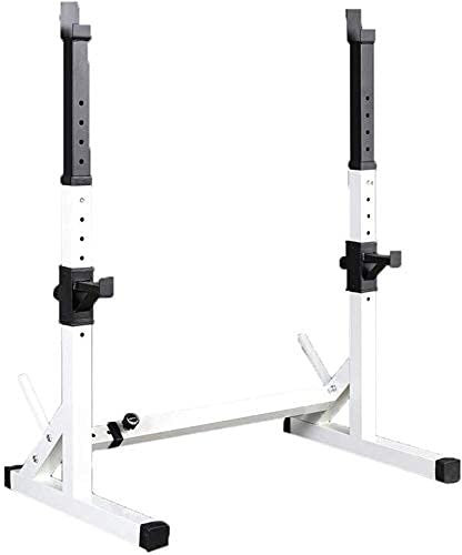 Kniebeugenständer, verstellbar, Kniebeugenständer, Gewichtheben, Bankdrücken, Herren-Fitness, Langhantelständer, multifunktionale Ablage, verstellbare Halterung, für Zuhause, Indoor-Fitnessstudio, S
