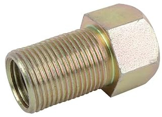 cyclingcolors raccord de graisseur, traversée de cloison droit, vis de compression, lubrification, graisse tracteur tondeuse machine agricole, M10 x M14