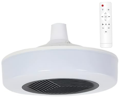 Hbbgdiy Calentador de baño Luz de ventilador Combo Luz de baño LED de techo con calentador incorporado, ventilador de calefacción de techo incluye control remoto para el hogar