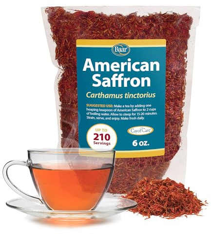 Baar American Saffron Herbal Tea, 6 oz
