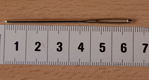 25 x Smyrna- Sticknadel Durchziehnadel Wollnadel 6 cm!!! Germany