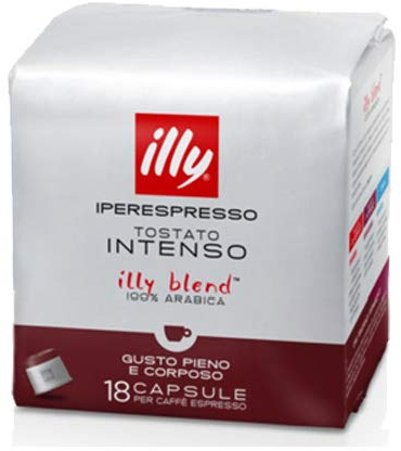 216 Pod Coffee Capsules Illy Intense Roasted Ex Dark Roast Original