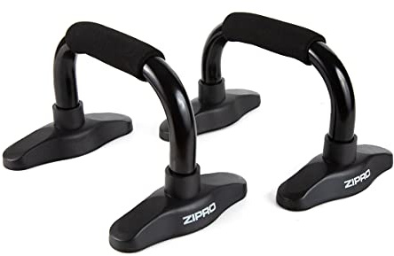 Zipro Liegestützgriffe mit Schaumstoffgriff, Fitness Push-Up Bars, Body Building Zubehör für Männer und Frauen, Krafttraining, Crossfit, Home Training, 265x155x75