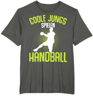 Coole Jungs Spielen Handball Handballer Jungen Kinder T-Shirt