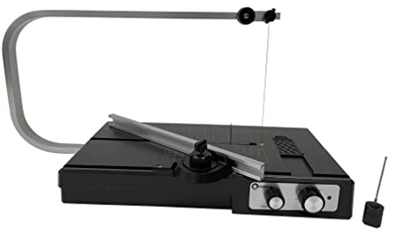 CalCor Hot Wire Foam Cutter Table- Variable Temp, Multi Angle, Bevel Shaping Hot Foam Knife with Removable Plunge Cutter. Includes 100- Power Transformer by C, 3M, 18w, 240v