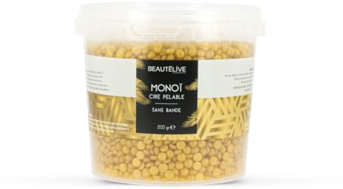 Beautélive - Cire épilation sans bandes au Monoï - 500g