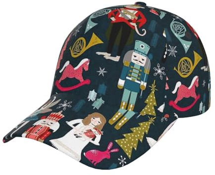 Rich&Rabbit Casse-Noisette Casse-Noisette Casse-Noisette Casquette de Baseball Casse-Noisette Accessoire de Mode S'adapte à La Plupart Pour Hommes Et Femmes, Noir -,, Noir, Talla única-M