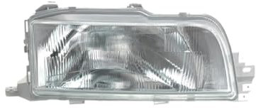EDA PREMIUM auto Scheinwerfer, Frontscheinwerfer Links 7701034132 passend für RENAULT 21 1989-1994 mechanisch, H4, ECE