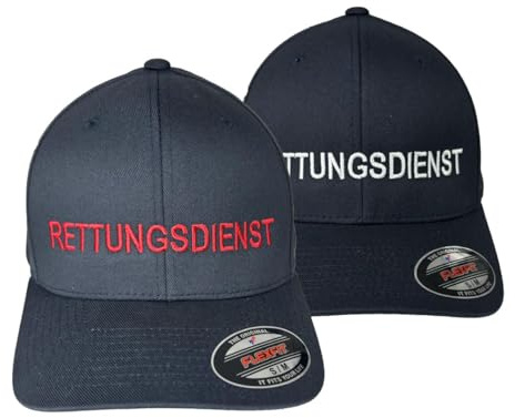 Retter.Shop Rettungsdienst Cap Basecap – Baseballkappe für Rettungskräfte