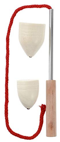 ifundom Holz Kreisel Spielzeug 5 Stück Mit Peitsche Kinder Lernspielzeug Für Draußen Hand Augen Koordination Und Kreativität Entwicklung