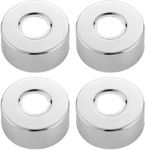 Rosettes for shower fittings (3/4) diameter 27 mm x diameter 66 mm x height 30 mm, rosette tap inner tap diameter 26 mm, rosettes for shower fittings, rosette for tap (4 pieces