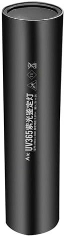 Linterna UV – Luces flash de 365 nm | Linterna ultra violeta | Antorchas de luz negra ultraaviolet | Mini linterna de luz UV | Detector | Luz de flash LED violeta recargable para mascotas, verduras, F