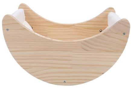 OVAQUIXI Cama Columpio para Mascotas Camas con Ventana Diseño único Fácil Instalación Cómoda Hamaca para Gatos Perros