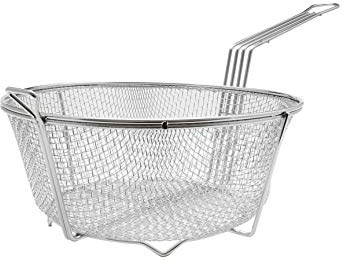 Thunder Group 14 Inch Fry Basket, Extra Large