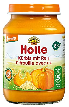 Holle Bio Kürbis mit Reis (6 x 190 gr)