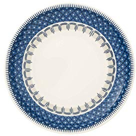 Villeroy & Boch Casale - Plato para Pan, 16 cm, Porcelana Premium, Color Blanco/Azul