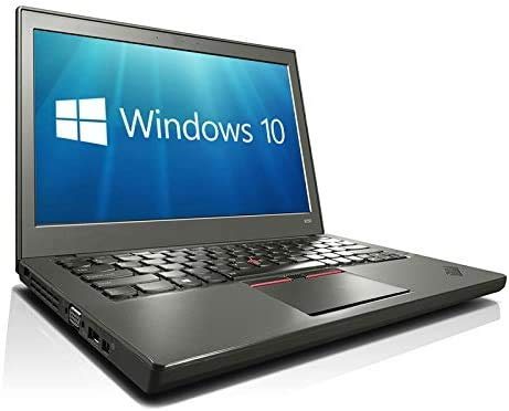 Windows 10 Lenovo X250 i5-5200U Laptop PC - 8GB DDR3 - 240GB SSD -(Renewed)