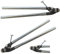 ISTA TOOLS Spengler Werkzeuge Rinneisenbieger Rinneisenbiegezange Rinneneisenbieger Rinneisen Biegezange Abbiegezange (Länge 600mm)