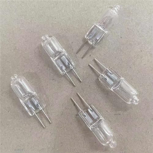 WYLIELAMSH Halogenstrahler 5PCS G4 12V Kristall Halogen Glühbirne Kronleuchter Leuchtmittel Warmweiß G4 12V,5W