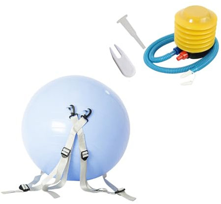 Yoga-Balance-Ball-Trainingsgürtel, dick, aufblasbar, explosionssicher, Gymnastikball, Rücken-Flip-Trainingsgerät