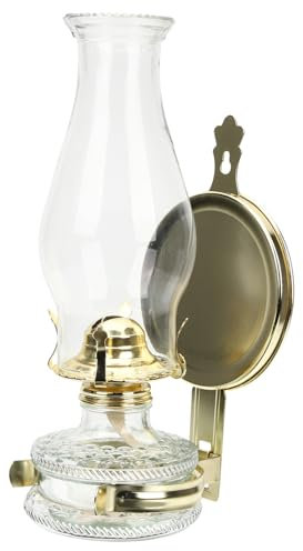 PRETYZOOM Vintage Petroleumlampe Aus Glas Öllampe Mit Klarglas Petroleumleuchte Für Dekoration Und Notfälle Große Vintage Lampe Für Wohnzimmer Und Partys Handgefertigte Öllampe Mit Einfacher