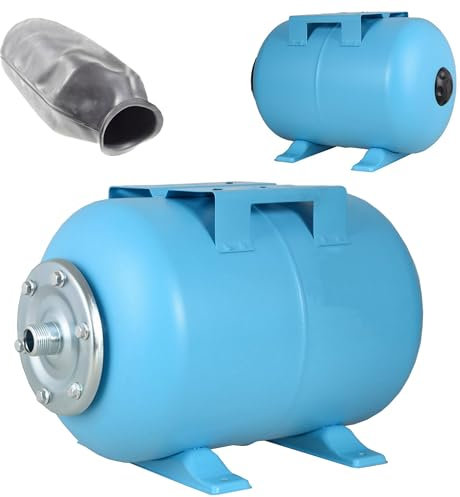 Ausdehnungsgefäß 24L Membrankessel Drucktank Wasser Druckbehälter für Hauswasserwerke und Druckerhöhungsanlagen mit EPDM Membran 24 Liter