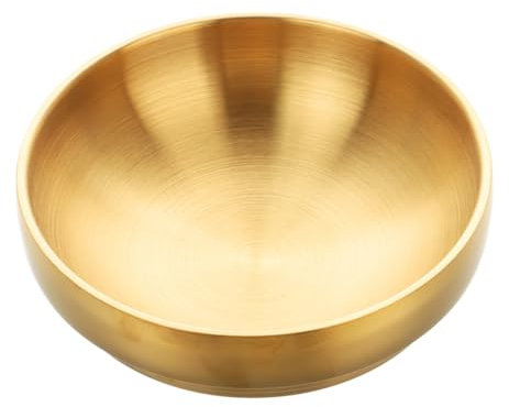 PRETYZOOM Cuenco Decorativo para Llaves Dorado 23 Cm, Organizador Creativo de Entrada, Almacenamiento Seguro para Hogar y Oficina, Plato Multiusos de Decoración del Hogar