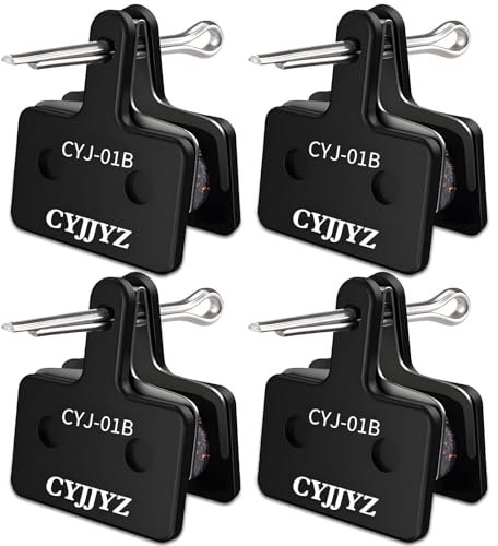 CYJJYZ 4 Paia Pastiglie Freno Resina, Pastiglie Freni Bici ad Alte Prestazioni, Pastiglie per Freni a Disco, per M515, M525, C501, M415, M416, M485, M475, M495, M445, M446, M447 e Altro
