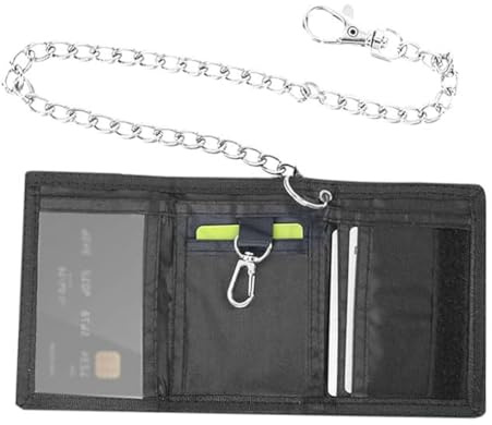 Portefeuille de Sport, Portefeuille Ado Porte Feuille Fermeture à Glissière Bourse à Trois Volets Porte Monnaie Enfant pour Ado Garçons Homme Voyage Extérieur 4,72 x 3,15 x 0,39 Pouces, Cadeaux de Noë