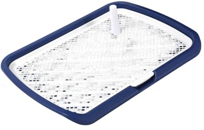Estación de orina para perros con inodoro de entrenamiento de fácil mantenimiento, adecuada para balcones y baños, apartamentos, orinal para perros