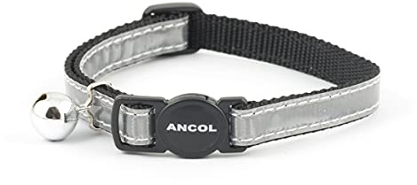 Ancol Lucido Riflettente per Gatti con Fibbia di Sicurezza