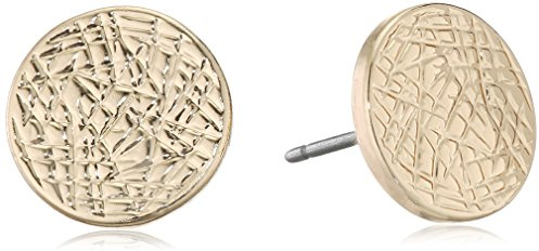 Pilgrim Jewelry Damen-Ohrstecker Messing Ear post 1.0 cm Vergoldet, Versilbert oder Hämatit-Farbe
