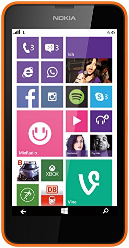 Nokia Lumia 635 Smartphone Micro SIM (11,9 cm (4,6 ), écran tactile, appareil photo 5 Mpx, Win 8.1)
