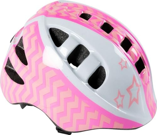 ON BIKE Einstellbarer Fahrradschutzhelm für Mädchen Größe S 52-56 cm aerodynamische Blaue Löcher