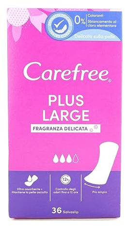 CAREFREE PLUS Slipeinlage, extralang, 24 Stück