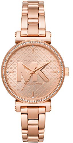 Michael Kors Damenuhr Analog Quarz mit Edelstahlarmband MK4335