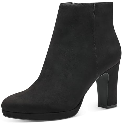 Tamaris Damen Stiefel Vegan schwarz 38