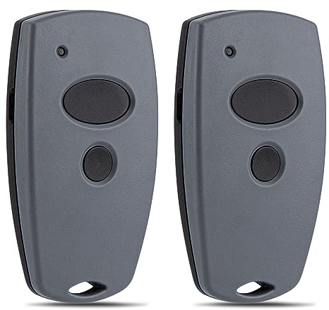 YuliSpy Garage Door Opener Hand Transmitter Compatible with 868Mhz Marantec Digital 302, 384, 304, 313, 321, 323, 131 868 Remote Control 2 Piece