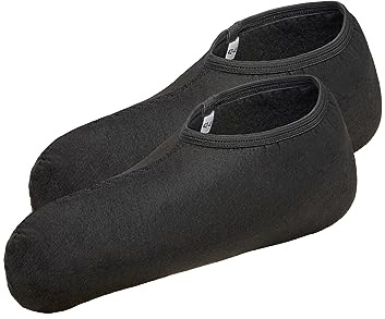 Ladeheid Calze da stivale interne per stivali da pioggia LA40-250 (nero, 42/43 EU)