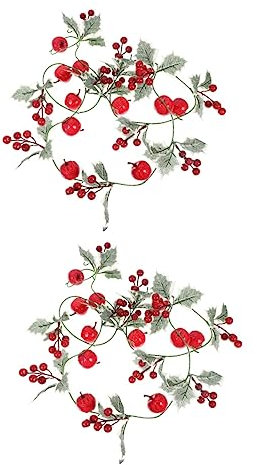 IMIKEYA 2 Stück Weihnachtskugel Lichtleiste Weihnachtsgirlande Mit Lichtern Weihnachtsbeleuchtung Weihnachtsdekoration Festival Lichter Kaminlichter Weihnachtsraumdekoration